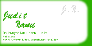 judit nanu business card